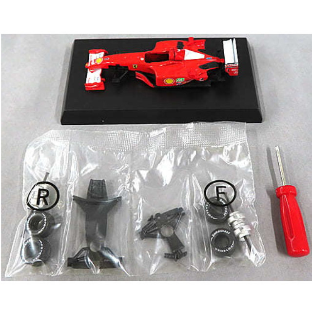 [MDL] (単品) 1/64 2001 Ferrari F2001 FedEx #1(レッド) 「鈴鹿レジェンド ミニカーコレクション Vol.3」 カルワザオンライン限定 組み立てキット 完成品 ミニカー 京商