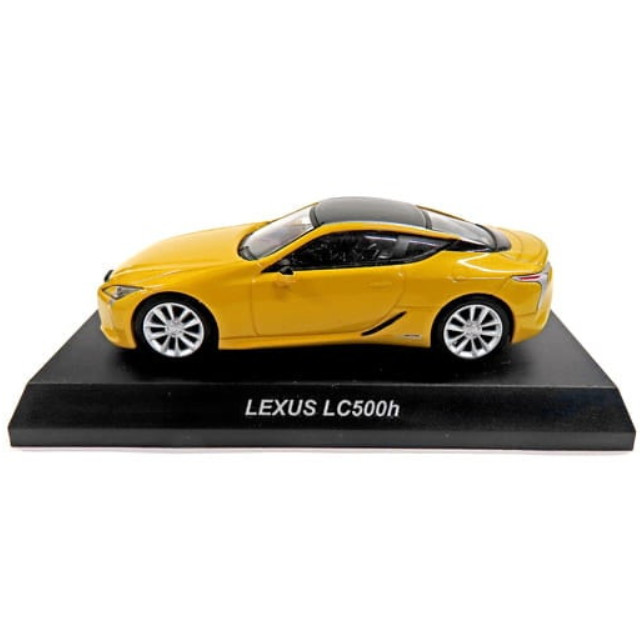 [MDL] (単品) 1/64 LEXUS LC500h(イエロー) 「レクサスミニカーコレクション」  完成品 ミニカー(201803) 京商