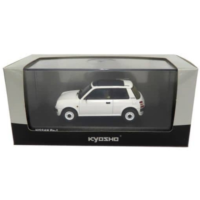 [MDL] 1/43 NISSAN Be-1 Canvas Top(オニオンホワイト)  完成品 ミニカー(03401W) 京商