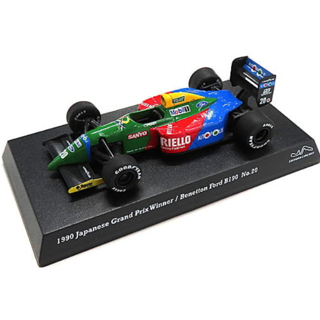 [MDL] (単品) 1/64 1990 Benetton Ford B190 SANYO #20(グリーン×レッド×ブルー) 「SUZUKA LEGEND Vol.4」  完成品 ミニカー(201310) 京商