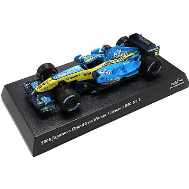 [MDL] (単品) 1/64 2006 Renault R26 elf #1(ブルー×ホワイト×イエロー) 「SUZUKA LEGEND Vol.4」  完成品 ミニカー(201310) 京商