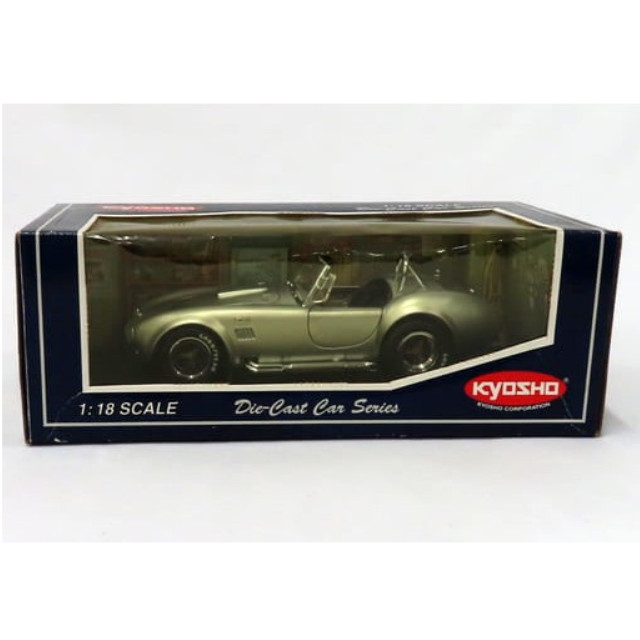 [MDL] 1/18 シェルビーコブラ 427 S/C マットフィニッシュ(シルバー) 「京商ダイキャストカーシリーズ」  完成品 ミニカー(7006MF) 京商
