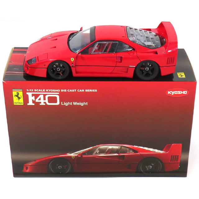 [MDL] 1/12 Ferrari F40 Lightweight(レッド)  完成品 ミニカー(08602B) 京商