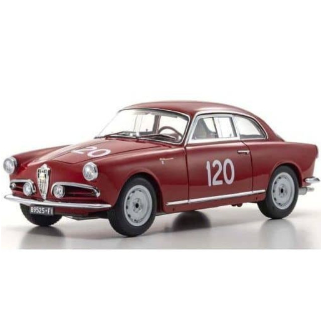 [MDL] 1/18 アルファロメオ ジュリエッタ SV ミッレミリア 1956 #120  完成品 ミニカー(KS08957A) 京商
