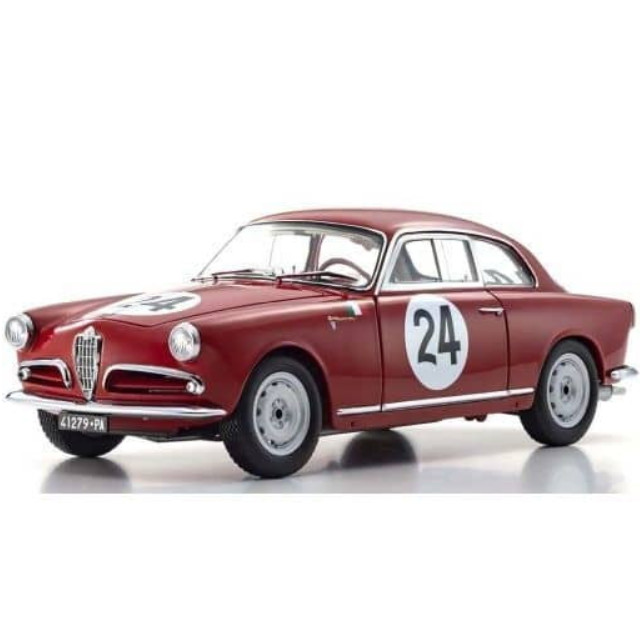 [MDL] 1/18 アルファロメオ ジュリエッタ SV タルガフローリオ 1958 #24  完成品 ミニカー(KS08957B) 京商