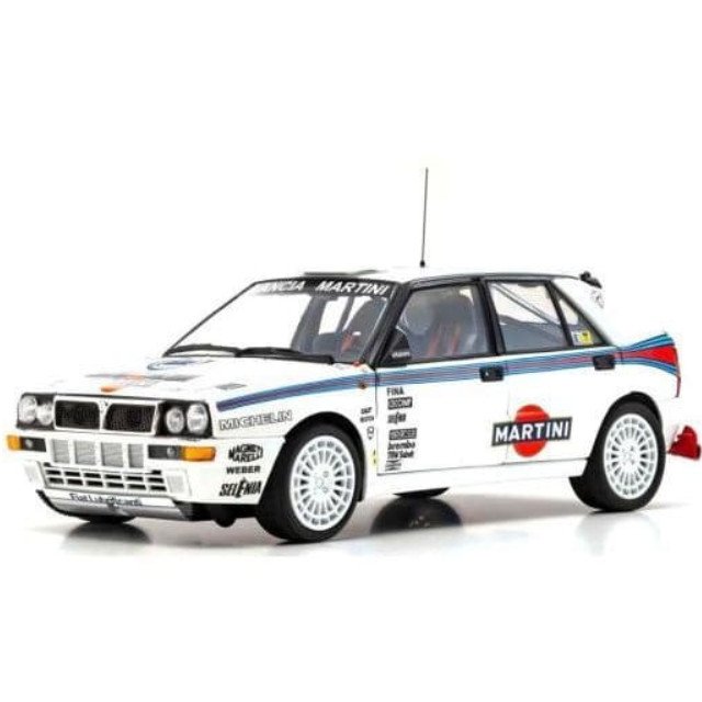 [MDL] 1/18 ランチア デルタ HF インテグラーレ エヴォルツィオーネ テストカー(ホワイト)  完成品 ミニカー(KS08348G) 京商