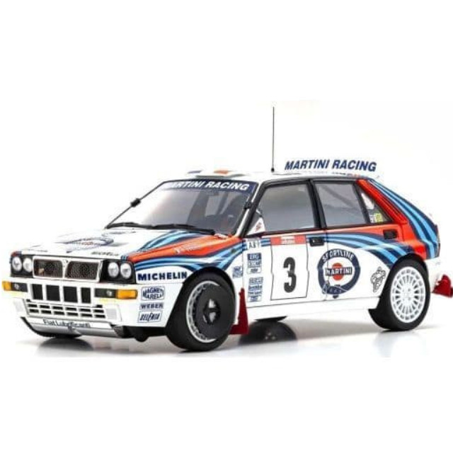 [MDL] 1/18 ランチア デルタ HF インテグラーレ エヴォルツィオーネ ツール・ド・コルス 1992 #3  完成品 ミニカー(KS08348H) 京商