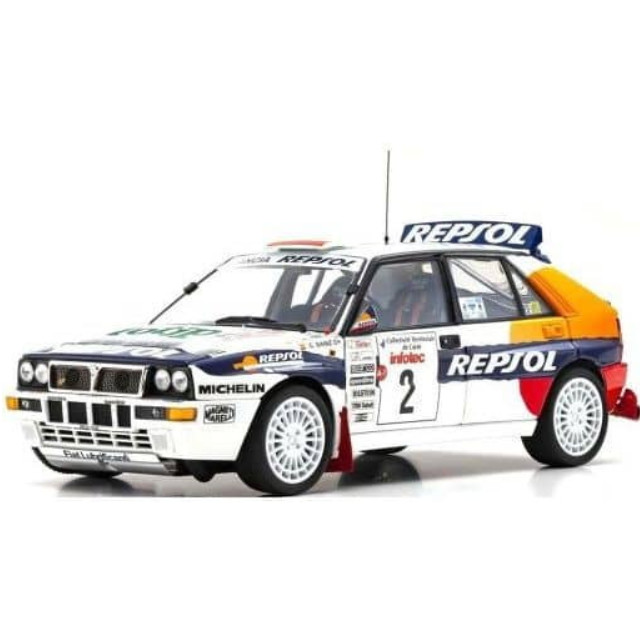 [MDL] 1/18 ランチア デルタ HF インテグラーレ エヴォルツィオーネ ツール・ド・コルス 1993 #2  完成品 ミニカー(KS08348J) 京商