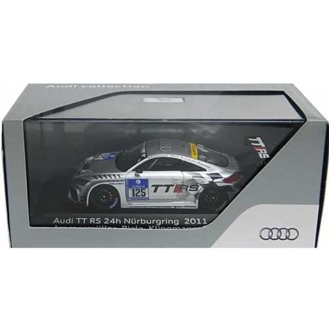 [MDL] 1/43 Audi TT RS VLN 24h NBR 2011 MICHELIN #125(シルバー) 「Audi collection」  完成品 ミニカー(5021100323) 京商