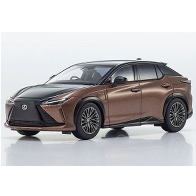 [MDL] 1/43 レクサス RZ 450e(ブラック＆ソニックカッパー)  完成品 ミニカー(KS03915NCP) 京商