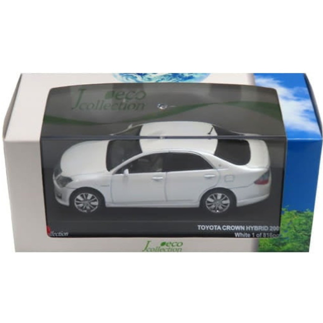 [MDL] 1/43 TOYOTA CROWN HYBRID 2009(ホワイト)  完成品 ミニカー(JC51502WP) 京商