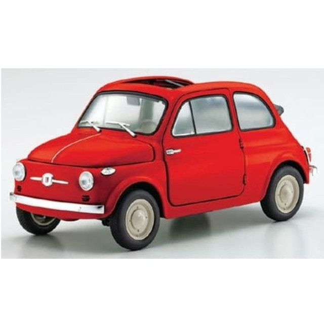 [MDL] 1/18 フィアット ヌォーヴァ 500(コーラルレッド)  完成品 ミニカー(KS08966R) 京商