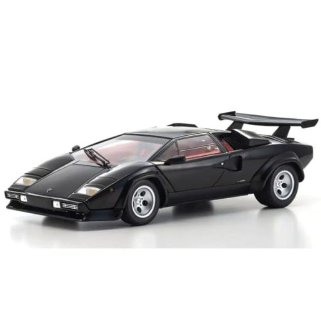 [MDL] 1/18 ランボルギーニ カウンタック LP5000 クアトロヴァルボーレ(ブラック)  完成品 ミニカー(KS08320BK) 京商