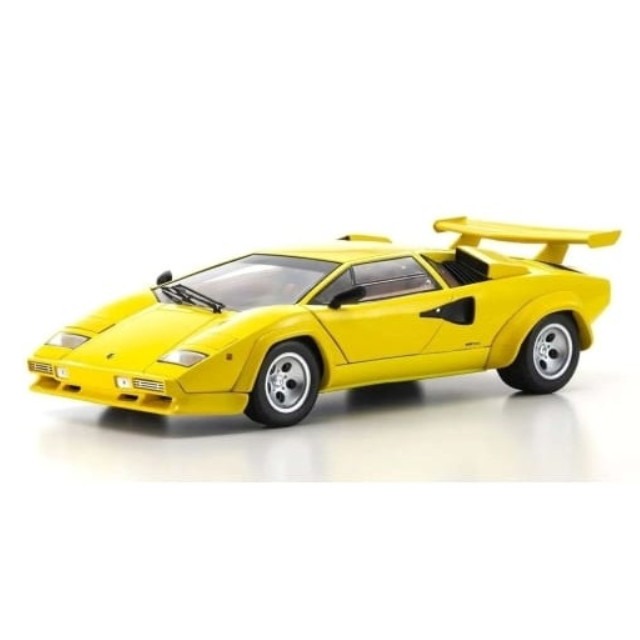 [MDL] 1/18 ランボルギーニ カウンタック LP5000 クアトロヴァルボーレ(イエロー)  完成品 ミニカー(KS08320Y) 京商