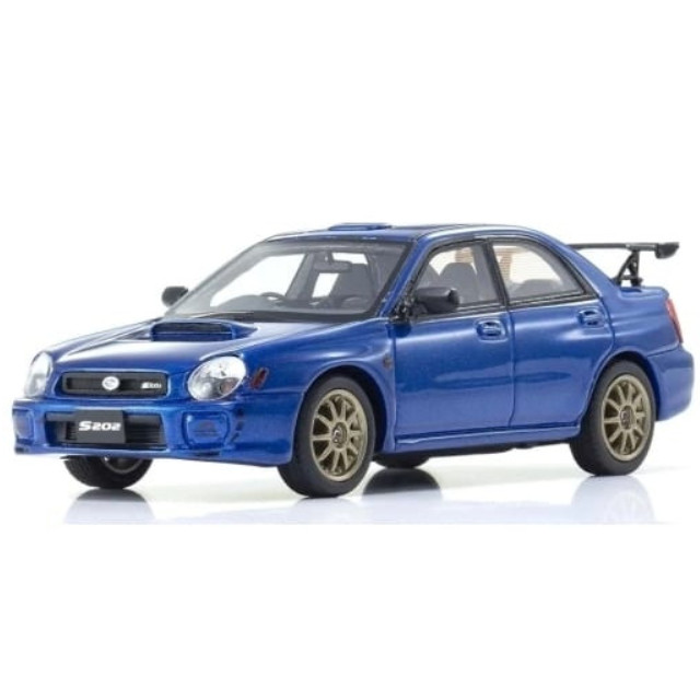 [MDL] 1/43 スバル インプレッサ S202(ブルー)  完成品 ミニカー(KSR43118BL) 京商