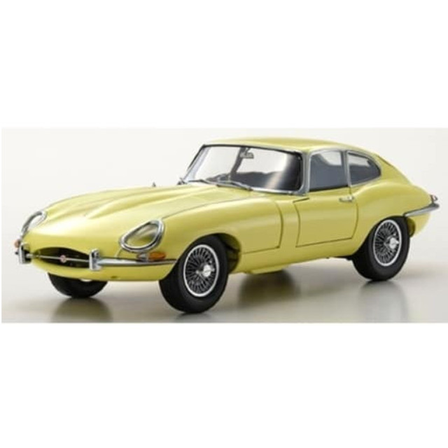 [MDL] 1/18 ジャガー Eタイプ(ペールプリムローズ)  完成品 ミニカー(KS08954LY) 京商