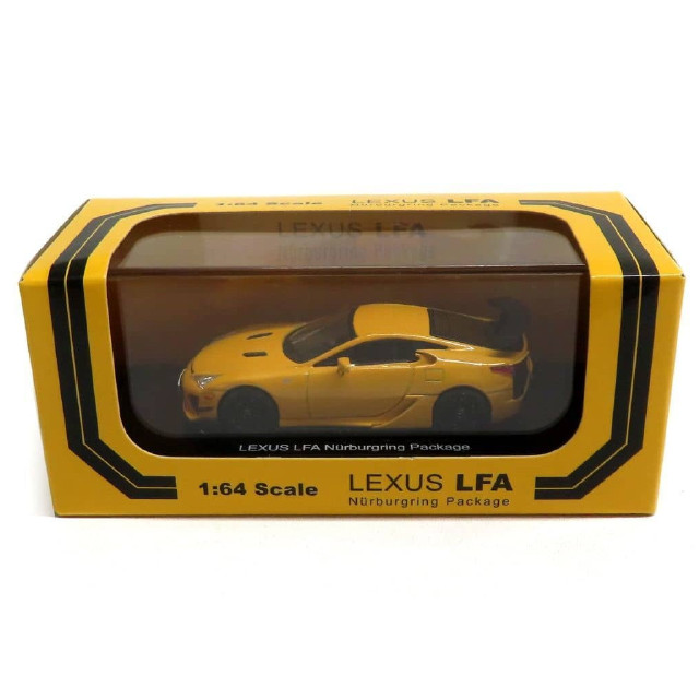 [MDL] 1/64 LEXUS LFA Nurburgring Package(イエロー) 徳間EC限定版  完成品 ミニカー(380065) 京商