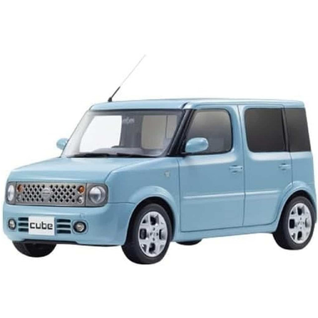 [MDL] 1/18 日産 キューブ(エアブルー) 「samuraiシリーズ」  完成品 ミニカー(KSR18060AB/400台限定) 京商