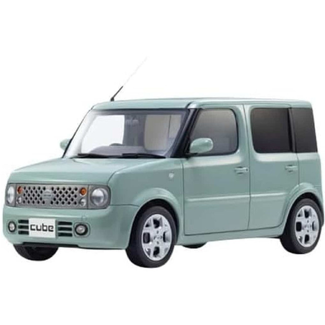 [MDL] 1/18 日産 キューブ(アクアミント) 「samuraiシリーズ」  完成品 ミニカー(KSR18060AM/400台限定) 京商