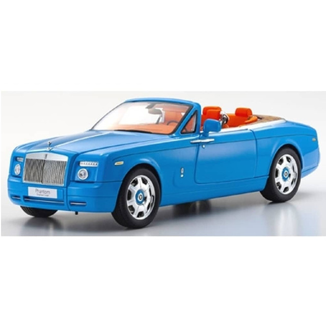 [MDL] 1/18 ロールス・ロイス ファントム ドロップヘッド クーペ(ライトブルー)  完成品 ミニカー(KS08871BL) 京商