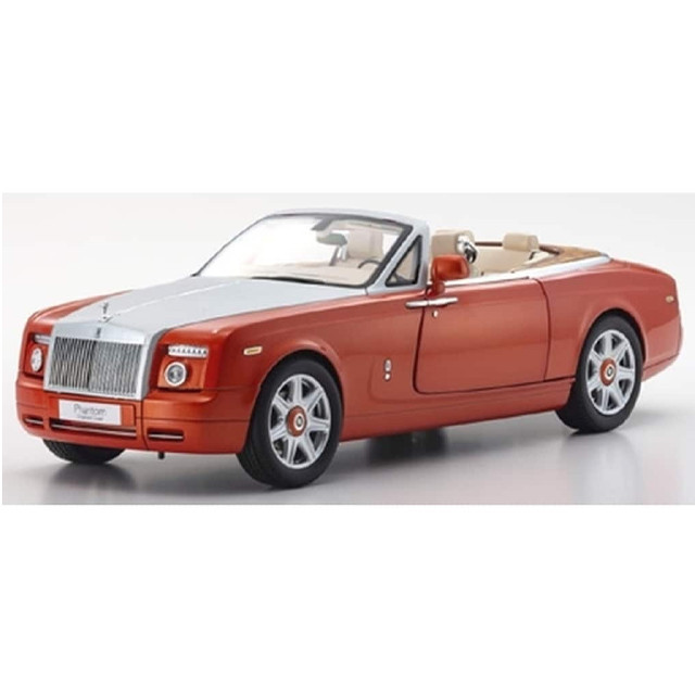 [MDL] 1/18 ロールス・ロイス ファントム ドロップヘッド クーペ(オレンジ)  完成品 ミニカー(KS08871P) 京商