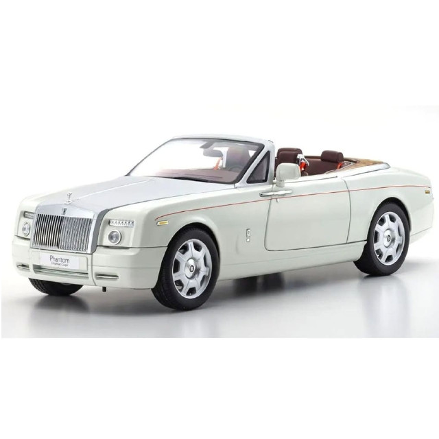 [MDL] 1/18 ロールス・ロイス ファントム ドロップヘッド クーペ(イングリッシュホワイト)  完成品 ミニカー(KS08871EW2) 京商
