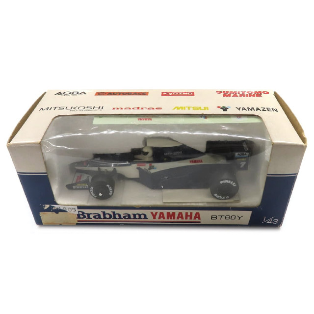 [MDL] 1/43 Brabham YAMAHA BT60Y #7(ホワイト×ブルー)  完成品 ミニカー(7081) 京商