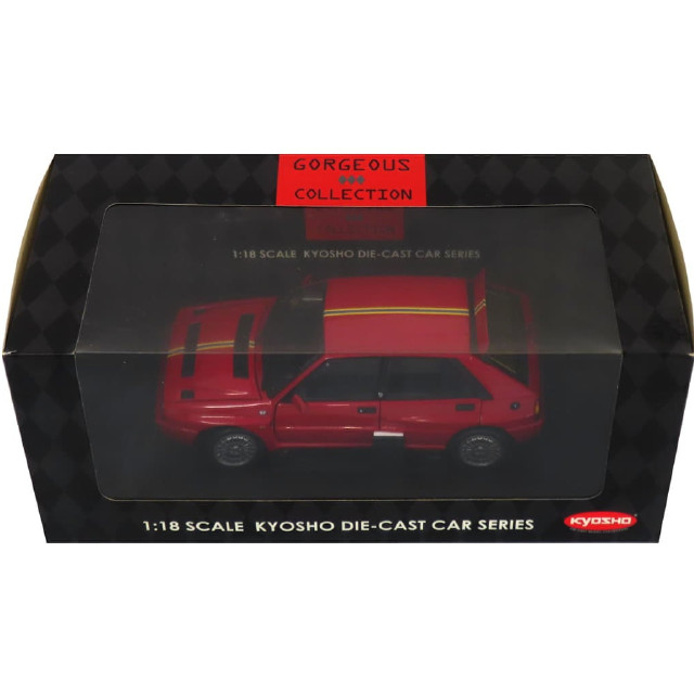 [MDL] 1/18 ランチア・デルタ・HFインテグラーレ コレッツィオーネ(レッド)  完成品 ミニカー(08341C) 京商