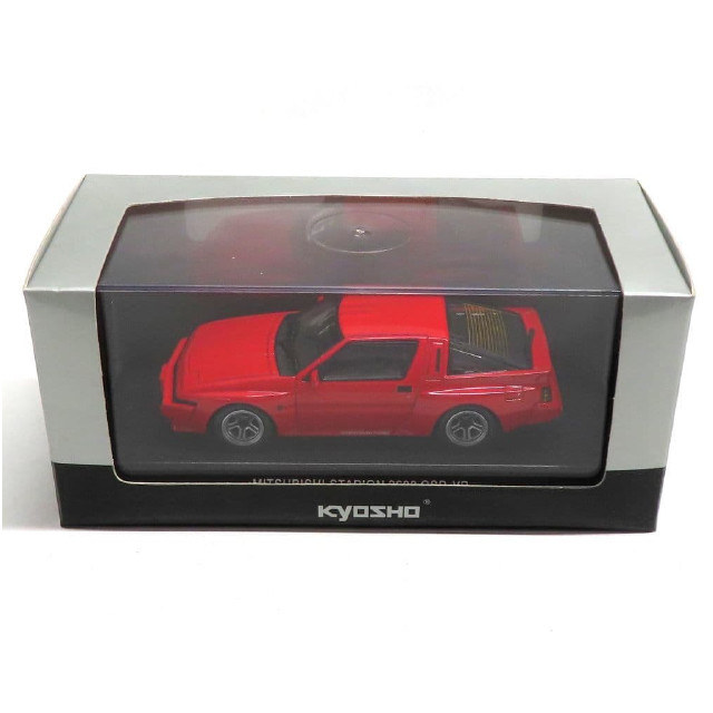 [MDL] 1/43 MITSUBISHI STARION 2600 GSR-VR(メキシカンレッド)  完成品 ミニカー(03712R) 京商