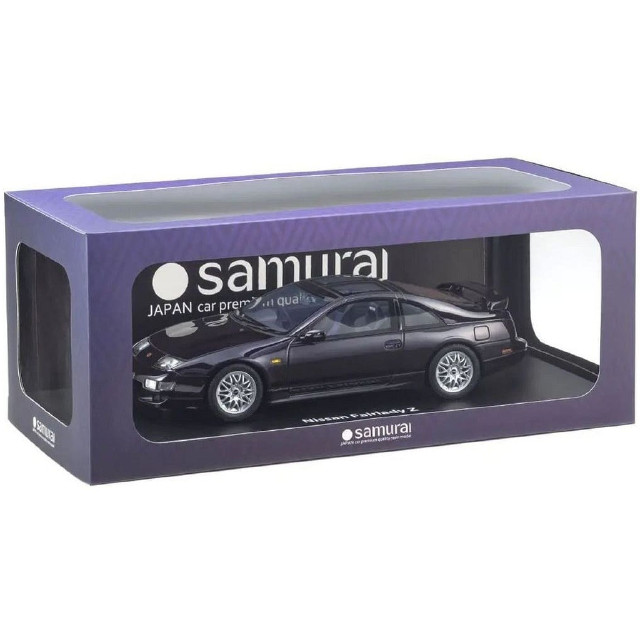 [MDL] 1/18 日産 フェアレディ Z (Z32) バージョンR 2by2(パープル) 「samuraiシリーズ」  完成品 ミニカー(KSR18028P) 京商