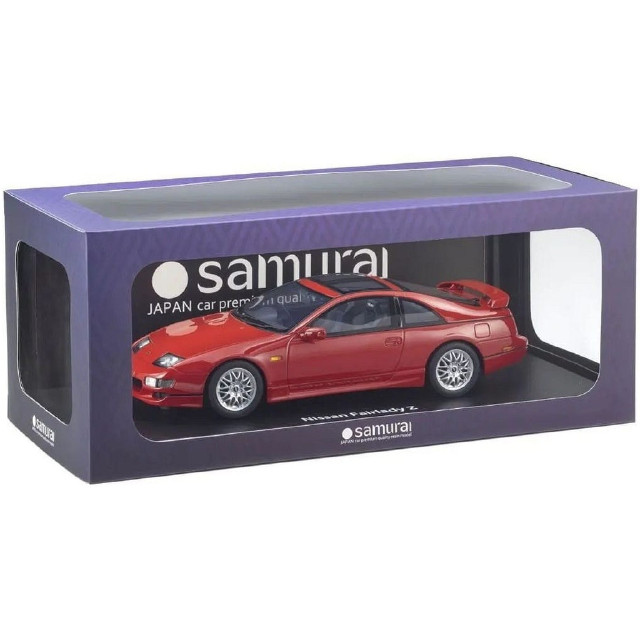 [MDL] 1/18 日産 フェアレディ Z (Z32) バージョンR 2by2(レッド) 「samuraiシリーズ」  完成品 ミニカー(KSR18028R) 京商