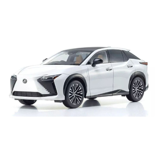 [MDL] 1/18 レクサス RZ 450e(ソニッククオーツ)  完成品 ミニカー(KS08973Q) 京商