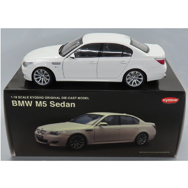 [MDL] 1/18 BMW M5 セダン(ホワイト)  完成品 ミニカー(08593W) 京商