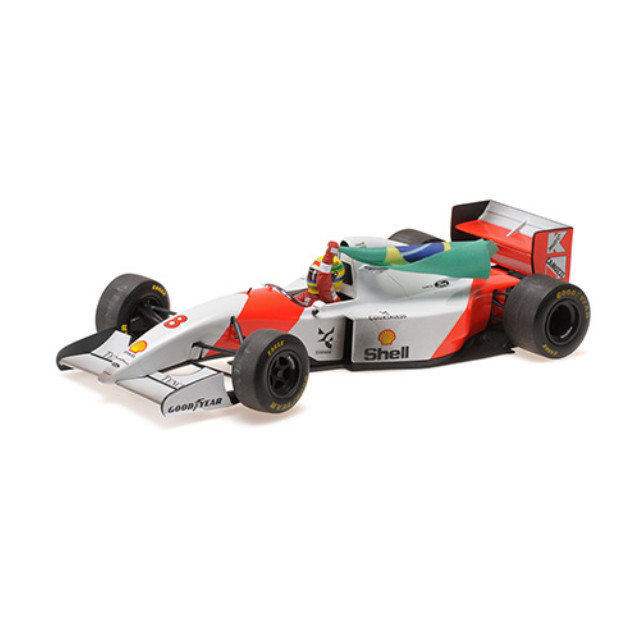 [MDL] 1/18 マクラーレン フォード MP4/8 アイルトン・セナ オーストラリアGP 1993 ウィナー フラッグ付き/ウェザリング仕様 「MINICHAMPS」 完成品 ミニカー(540933838) MINICHAMPS(ミニチャンプス)