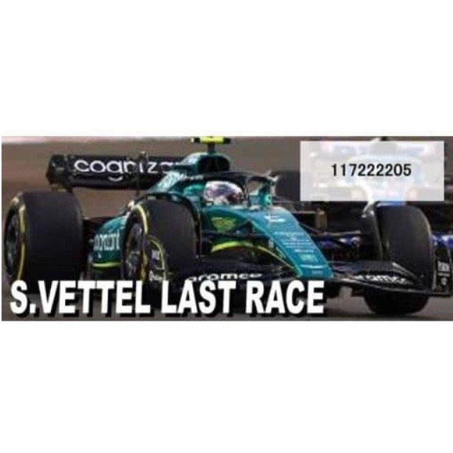 [MDL] 1/18 アストン マーティン アラムコ コグニザント フォーミュラ ワン チーム AMR22 セバスチャン・ベッテル アブダビGP 2022 ラストレース 「MINICHAMPS」 完成品 ミニカー(117222205) MINICHAMPS(ミニチャンプス)