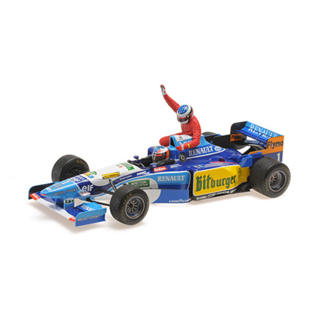 [MDL] 1/18 ベネトン ルノー B195 ミハエル・シューマッハ カナダGP 1995 ライドオン ジャン・アレジ フィギュア付き 「MINICHAMPS」 完成品 ミニカー(510950601) MINICHAMPS(ミニチャンプス)