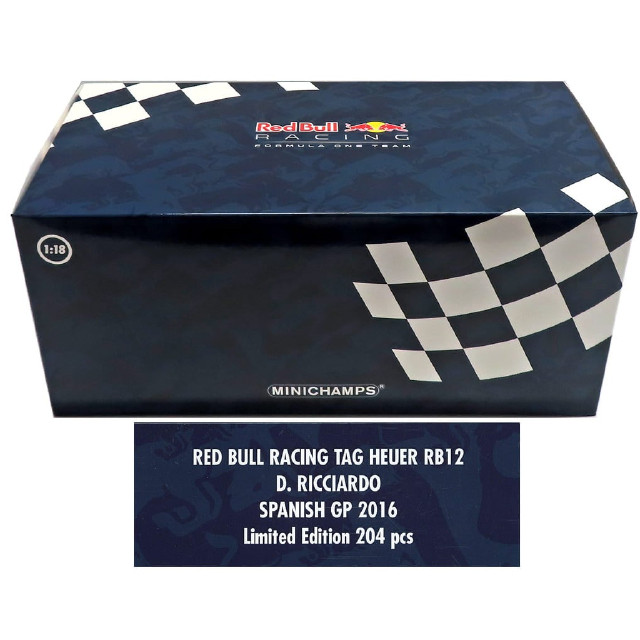 [MDL] 1/18 レッド ブル レーシング タグ ホイヤー RB12 ダニエル・リカルド スペインGP 2016 「MINICHAMPS」 完成品 ミニカー(117160303) MINICHAMPS(ミニチャンプス)