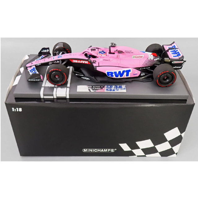 [MDL] 1/18 BWT アルピーヌ F1 チーム A522 フェルナンド・アロンソ バーレーンGP 2022 「MINICHAMPS」 完成品 ミニカー(117220114) MINICHAMPS(ミニチャンプス)