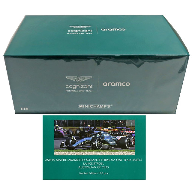 [MDL] 1/18 アストン マーティン アラムコ コグニザント フォーミュラ ワン チーム AMR23 ランス・ストロール オーストラリアGP 2023 「MINICHAMPS」 完成品 ミニカー(117230318) MINICHAMPS(ミニチャンプス)