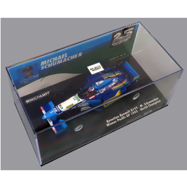 [MDL] 1/43 ベネトン ルノー B195 ミハエル・シューマッハ パシフィックGP 1995 ウィナー ワールドチャンピオン 「MINICHAMPS」 完成品 ミニカー(517951501) MINICHAMPS(ミニチャンプス)