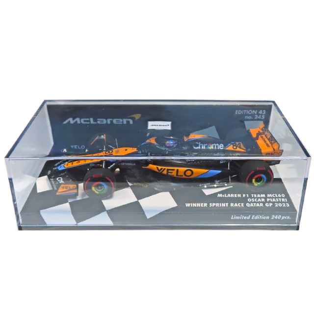 [MDL] 1/43 マクラーレン F1 チーム MCL60 オスカー・ピアストリ カタールGP 2023 スプリントレース ウィナー 「MINICHAMPS」 完成品 ミニカー(537236181) MINICHAMPS(ミニチャンプス)