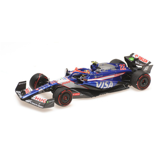 [MDL] 1/43 ビザ キャッシュアップ RB F1チーム VCARB 01 角田裕毅 2024 「MINICHAMPS」 完成品 ミニカー(417240122) MINICHAMPS(ミニチャンプス)