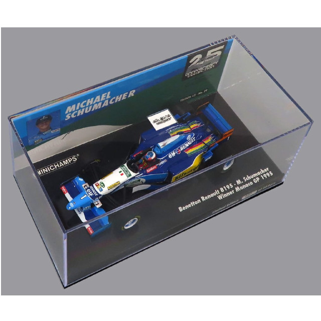 [MDL] 1/43 ベネトン ルノー B195 ミハエル・シューマッハ モナコGP 1995 ウィナー 「MINICHAMPS」 完成品 ミニカー(517950501) MINICHAMPS(ミニチャンプス)