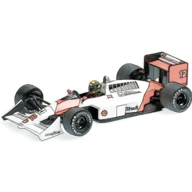 [MDL] 1/43 マクラーレン ホンダ MP4/4 アイルトン・セナ 1988 ワールドチャンピオン ウェザリング仕様 「MINICHAMPS」 完成品 ミニカー(540883312) MINICHAMPS(ミニチャンプス)