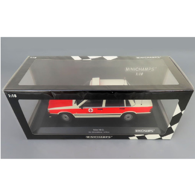 [MDL] 1/18 ボルボ 740 GL 1986 アシャッフェンブルク 救急車 「MINICHAMPS」 完成品 ミニカー(155171790) MINICHAMPS(ミニチャンプス)