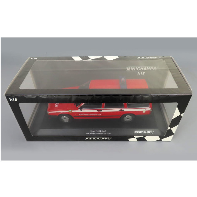 [MDL] 1/18 ボルボ 740 GL ブレーク 1986 グロッベンドンク 消防車 「MINICHAMPS」 完成品 ミニカー(155171795) MINICHAMPS(ミニチャンプス)