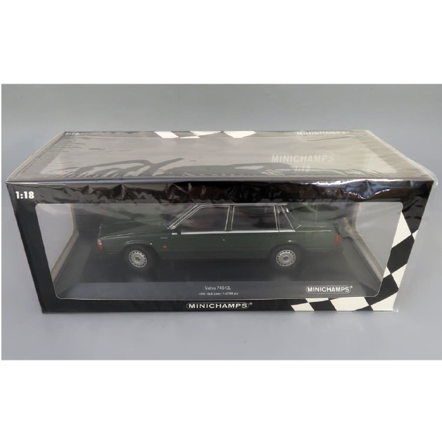 [MDL] 1/18 ボルボ 740 GL 1986(ダークグリーン) 「MINICHAMPS」 完成品 ミニカー(155171702) MINICHAMPS(ミニチャンプス)