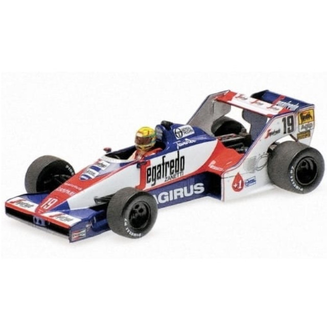 [MDL] 1/43 トールマン ハート TG183B アイルトン・セナ ブラジルGP 1984 2位入賞 ウェザリング仕様 「MINICHAMPS」 完成品 ミニカー(540843339) MINICHAMPS(ミニチャンプス)