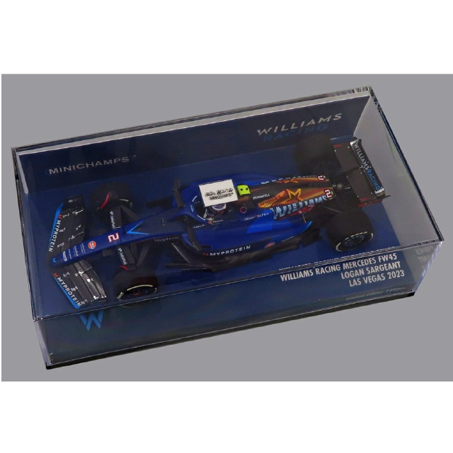 [MDL] 1/43 ウィリアムズ レーシング FW45 ローガン・サージェント ラスベガスGP 2023 「MINICHAMPS」 完成品 ミニカー(417232202) MINICHAMPS(ミニチャンプス)