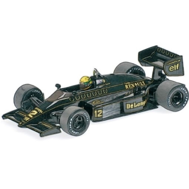 [MDL] 1/43 ロータス ルノー 98T アイルトン・セナ ドイツGP 1986 ウェザリング仕様 「MINICHAMPS」 完成品 ミニカー(540863312) MINICHAMPS(ミニチャンプス)